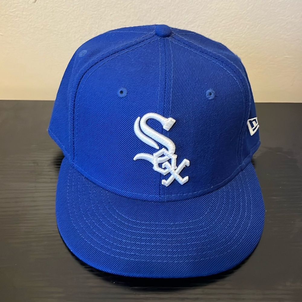(Blue) White Sox Fitted